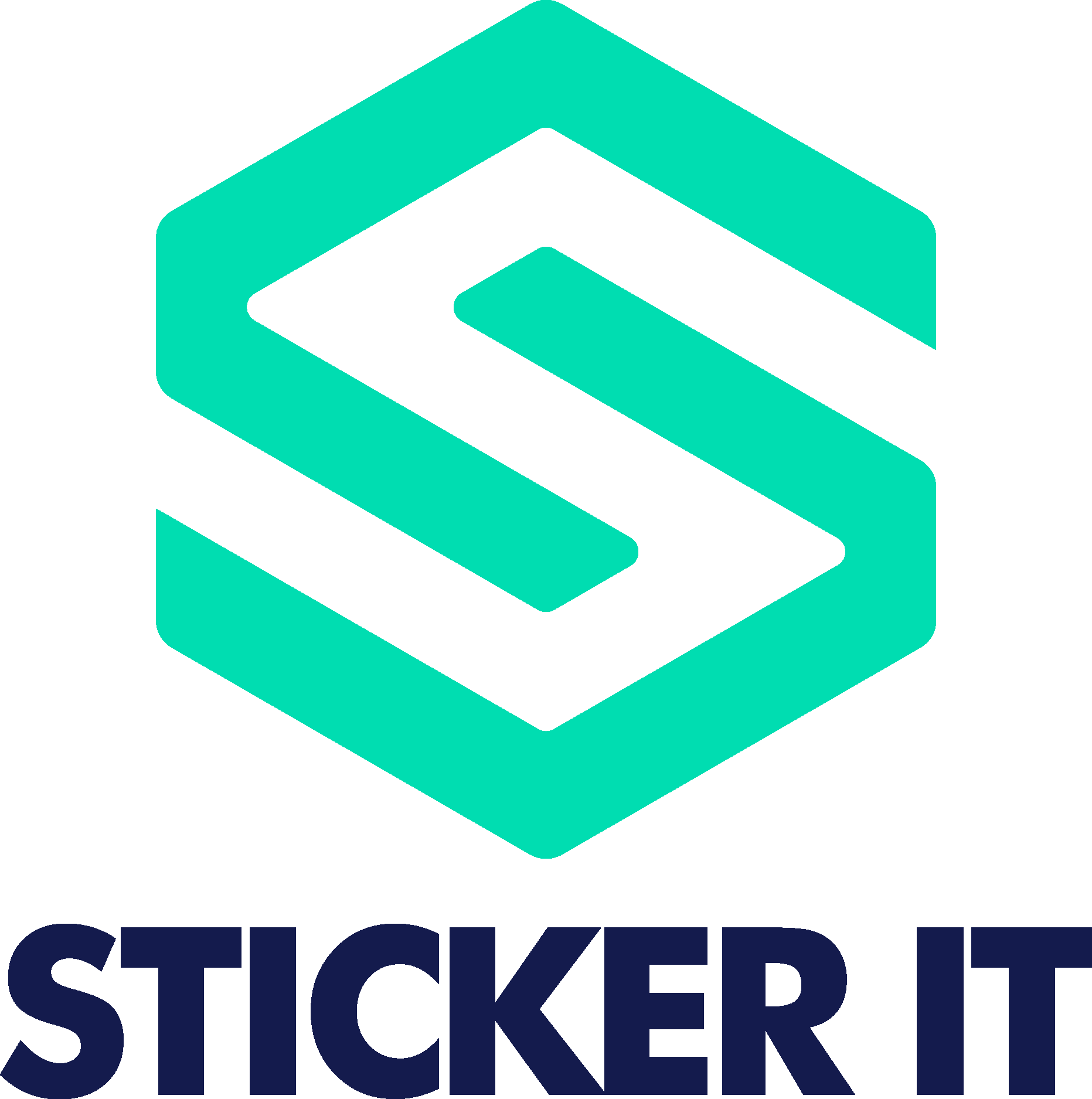 Sticker It Logo Vector Logo